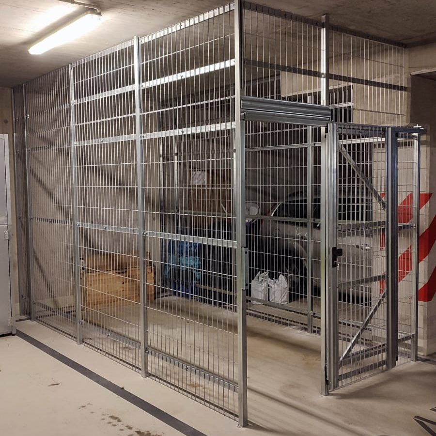 Zabudowa miejsca postojowego - komórka lokatorska parking magic box