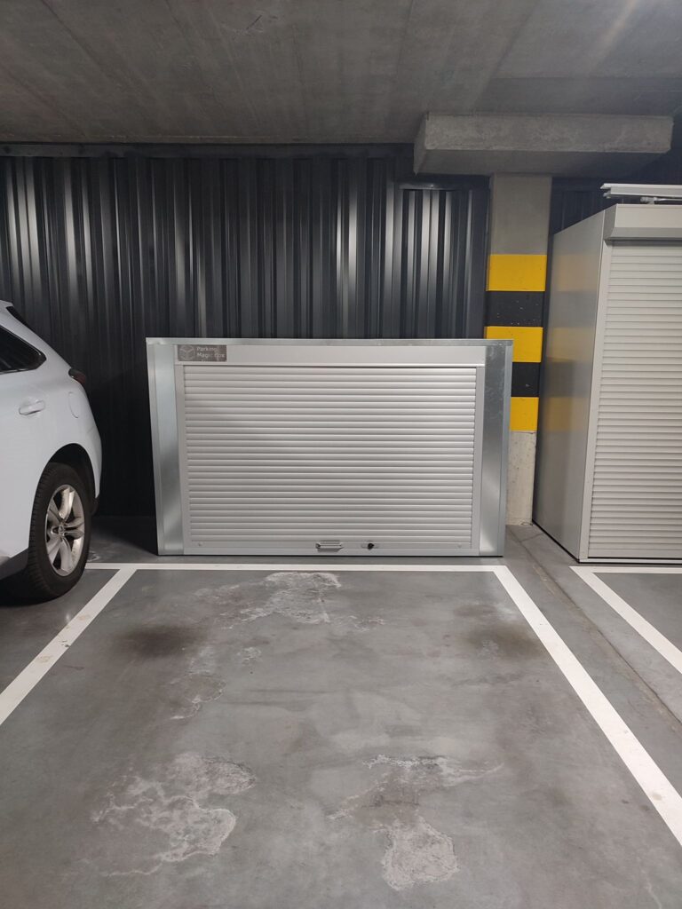 box garażowy jednomodułowy parking magic box