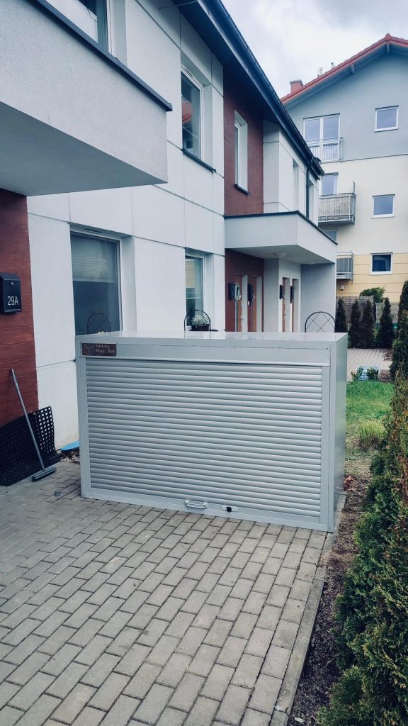 Einmodulige Garagenbox