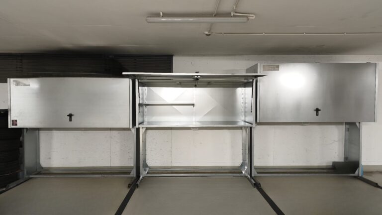 Over Bonnet box with an additional small shelf